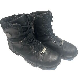 HARLEY-DAVIDSON Men's Roberts Waterproof Motorcycle Ankle Boots D96153 -‎ 11.5 M